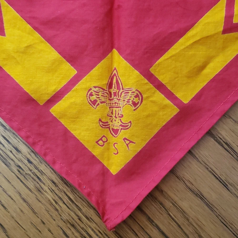 Genuine Vintage 60s Boys Scouts Of America Kerchief